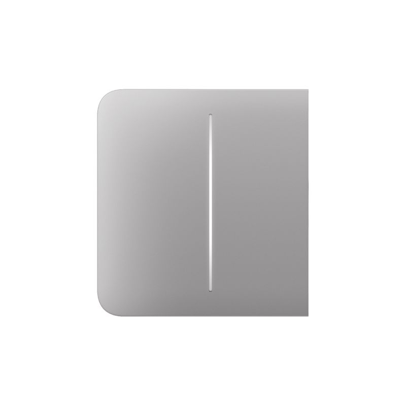 Бічна кнопка для двоклавішного вимикача Ajax SideButton (2-gang) Fog