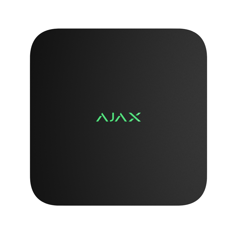 Мережевий відеореєстратор Ajax NVR DC (8-ch) Black (127051.122.BL)
