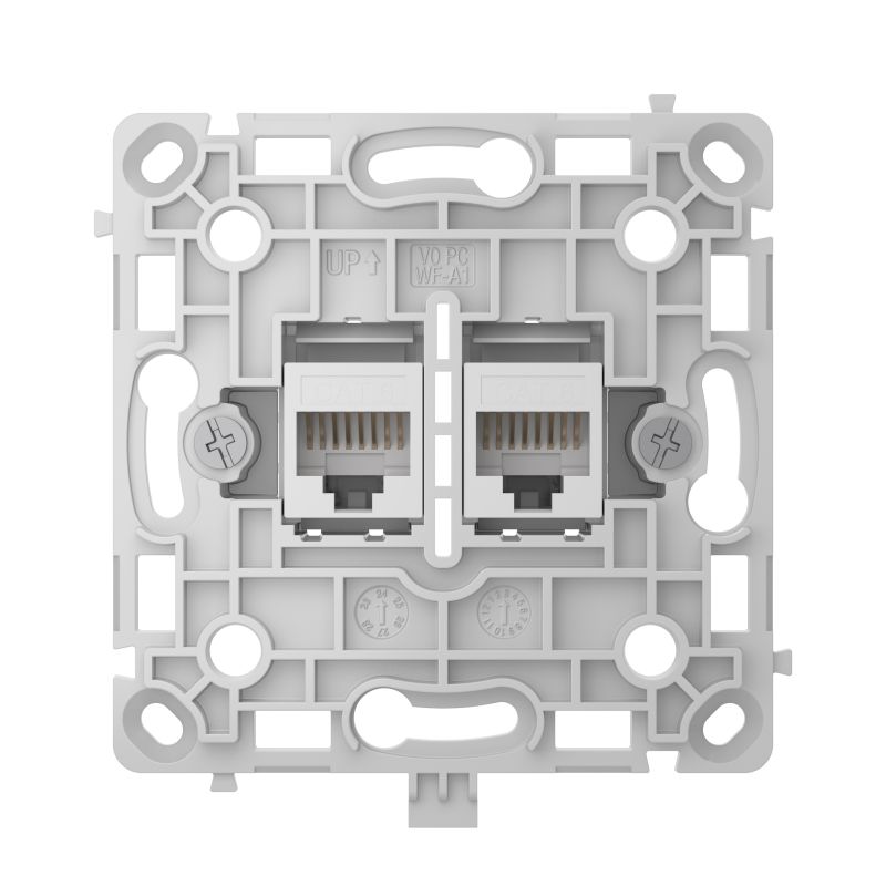 Механізм розетки Ajax OutletCore (LAN) White (126185.165.WH)