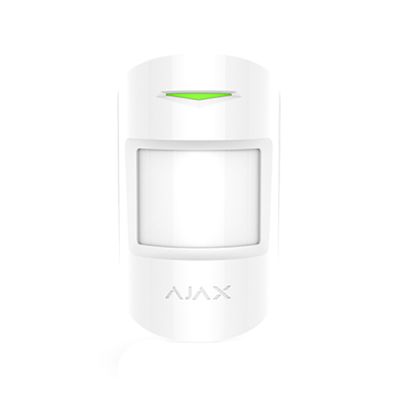 Бездротовий датчик руху Ajax MotionProtect Plus White