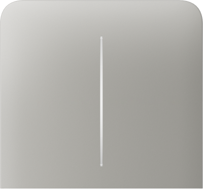Бічна кнопка для двоклавішного вимикача Ajax SideButton (2-gang) vertical Oyster
