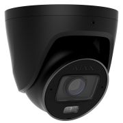 Дротова IP-камера відеоспостереження Ajax TurretCam HLVF (5 Mp) Black (126280.197.BL1)