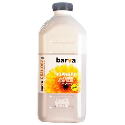 Чорнило Barva CANON CLI-521/CL-511 1кг YELLOW (C521-067)
