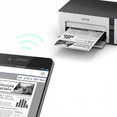 Струменевий принтер Epson M1120 с WiFi (C11CG96405)
