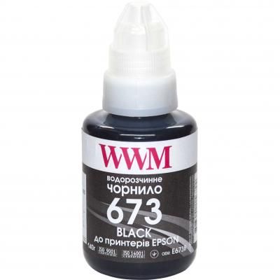 Чорнило WWM Epson L800 140г Black (E673B)