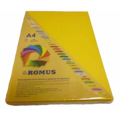 Папір Romus A4 80 г/м2 100c, yellow sunny (R50836)