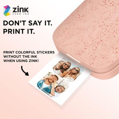 Фотопапір HP Zink 2x3" CutOut Sticker 30sh (60 stickers) glossy (HPIZ2X330C)
