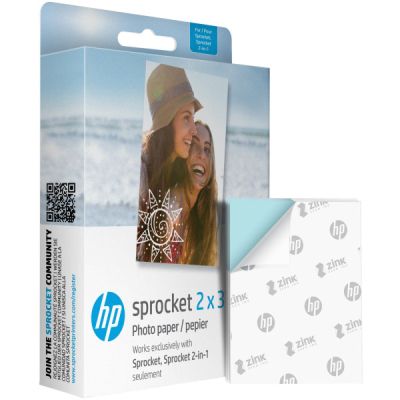 Фотопапір HP Zink 2x3" Sprocket, glossy, self-adhesive, 100sh (HPIZ2X3100)