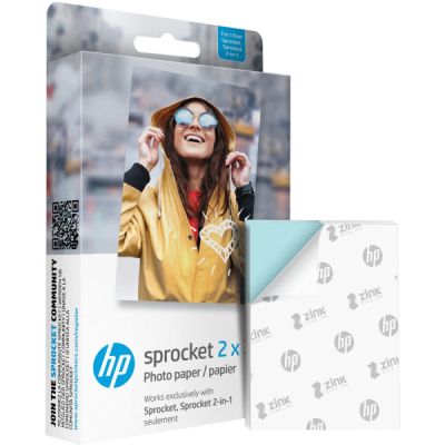 Фотопапір HP Zink 2x3" Sprocket, glossy, self-adhesive, 50sh (HPIZ2X350)