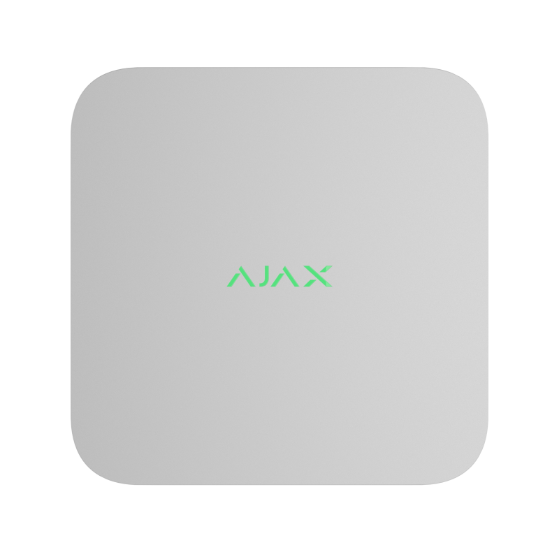 Мережевий відеореєстратор Ajax NVR DC (8-ch) White (127052.122.WH)